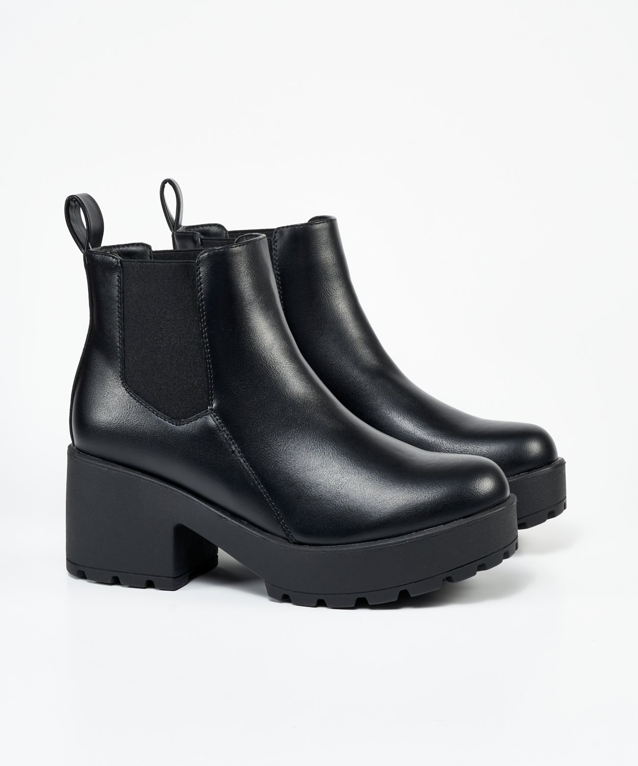 Botines chelsea plataforma image number null